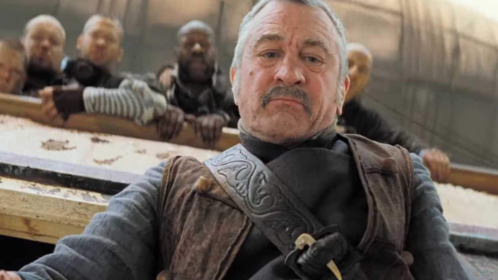 Captain Shakespeare after pretending to throw someone off the Stardust