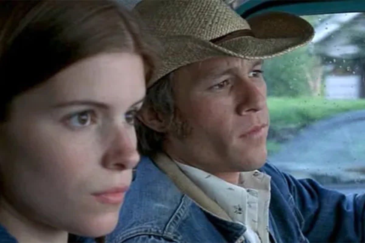 Mara was 19 years old when she got the role of Alma Jr's father opposite Heath Ledger