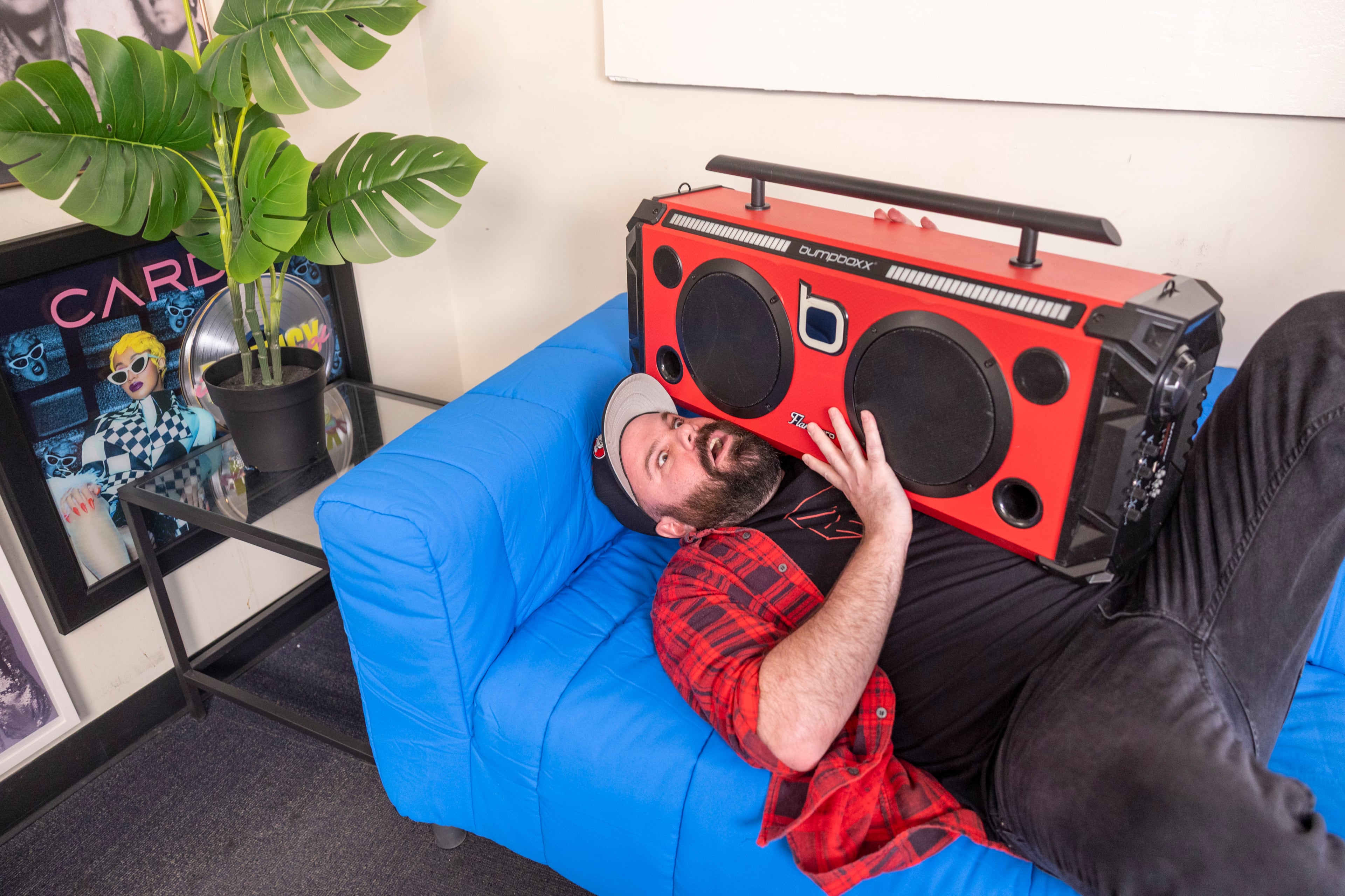 No, that's not Josh Gad you heard this morning. That was Cort Freeman, part of the trio that took the place of "The Bert Show." (Arvin Temkar/AJC)