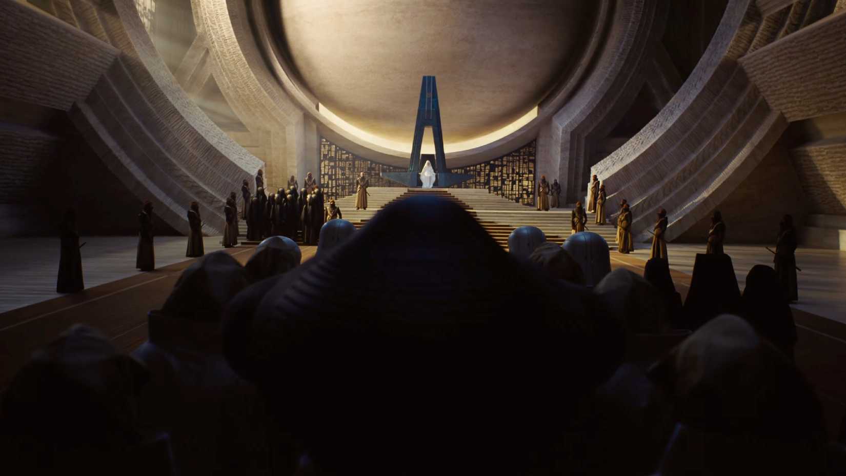 Alia on the throne of Dune 3