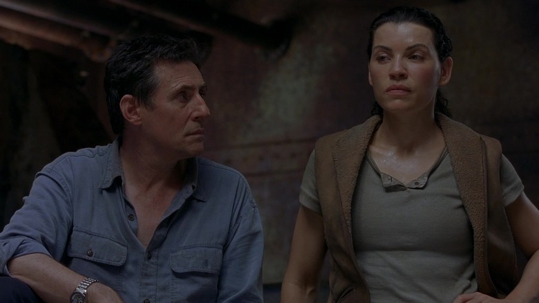 Captain Sean Murphy and Maureen Epps on the mysterious ghost ship