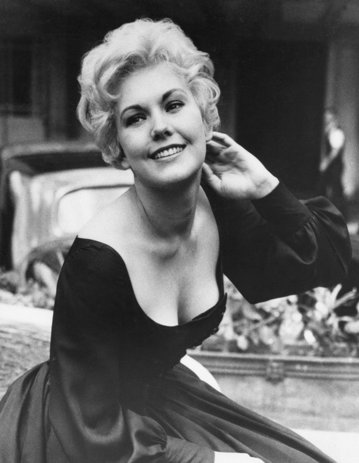 Kim Novak for the first time in the world of film