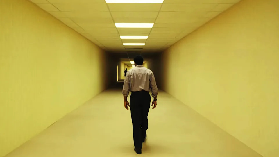 Chiwetel Ejiofor, Lukita Maxwell, and a mysterious creature featured in the first full trailer for A24's The Backrooms.