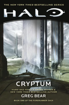 Halo Cryptum book cover from Titan Books