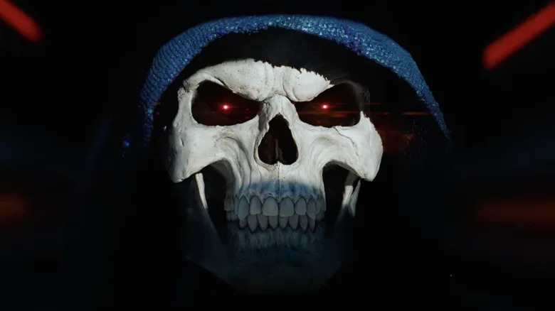 Jared Leto as the evil-smiling Skeleton in Masters of the Universe (2026)