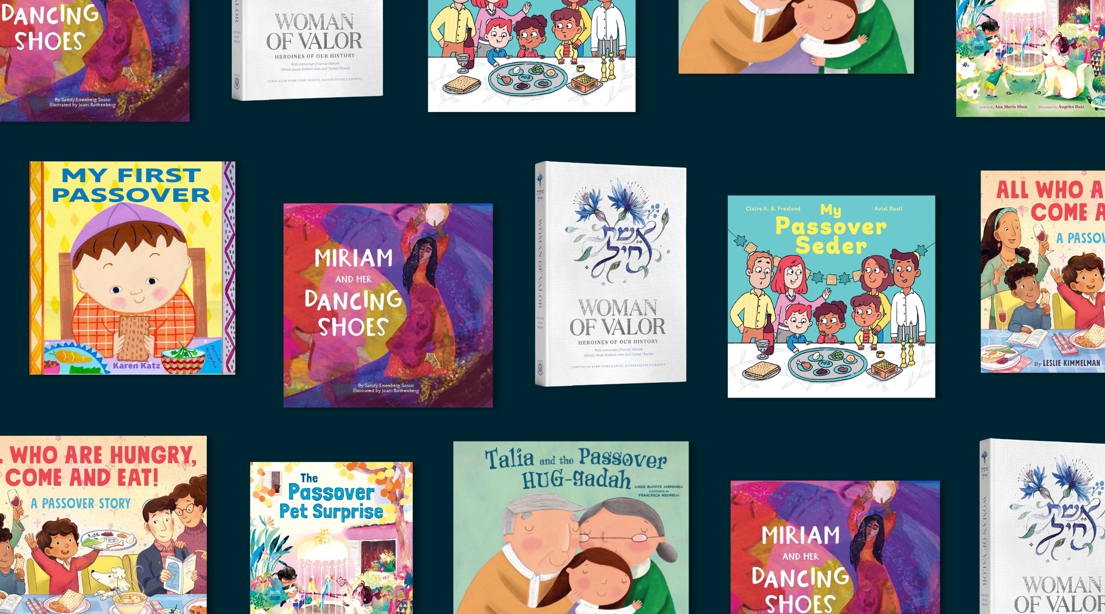 Matzah Pizza, Miriam and 'HUG-gadah' star in new children's books for Passover 2026.