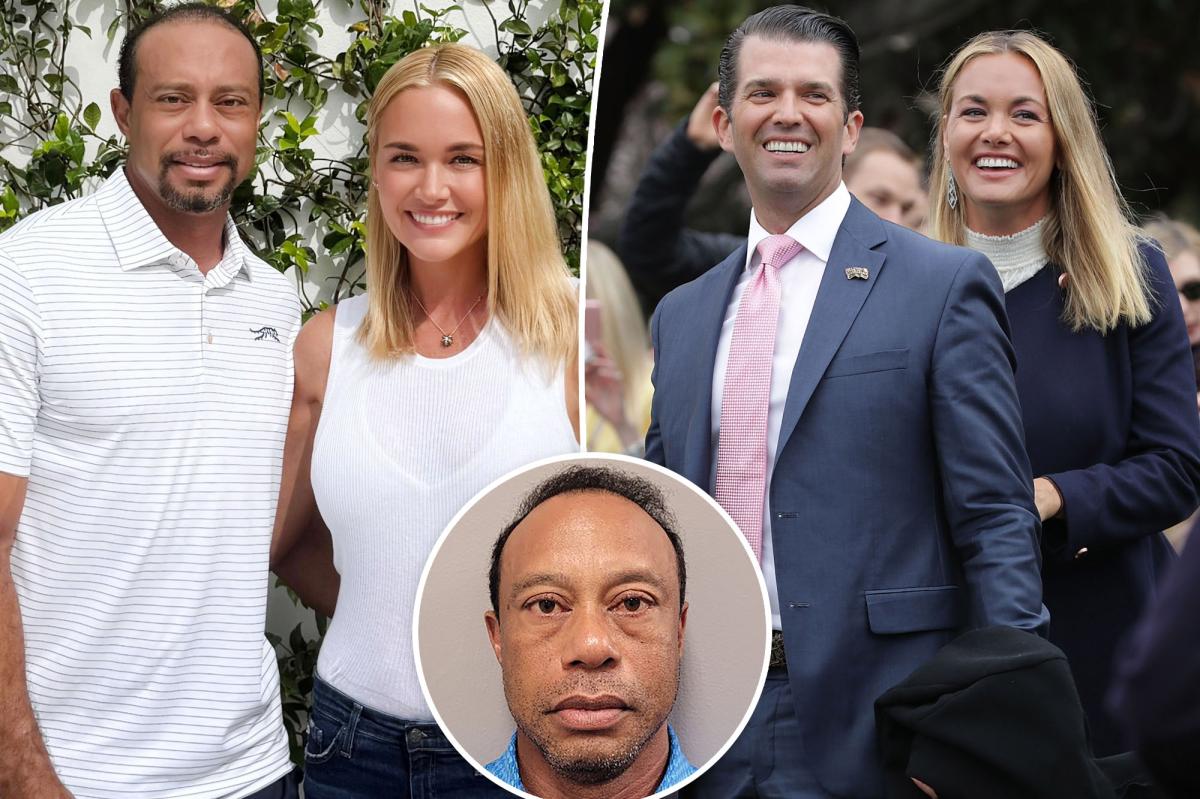 The way Donald Trump Jr. feels about Vanessa's ex-boyfriend Tiger Woods' DUI arrest