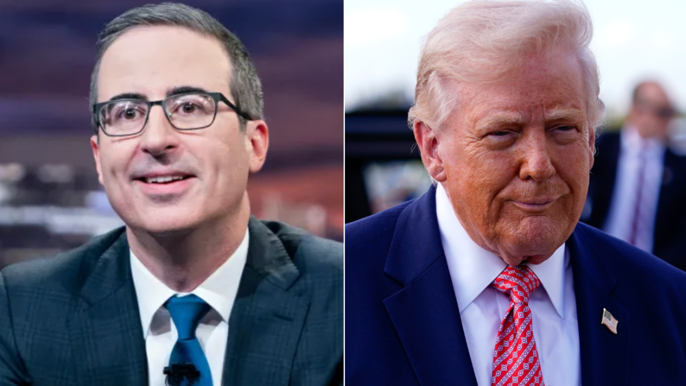 John Oliver sells stickers to cover Donald Trump's face on National Park Passes: Don't 'Look at the Guy Who's Trying to Destroy Them'