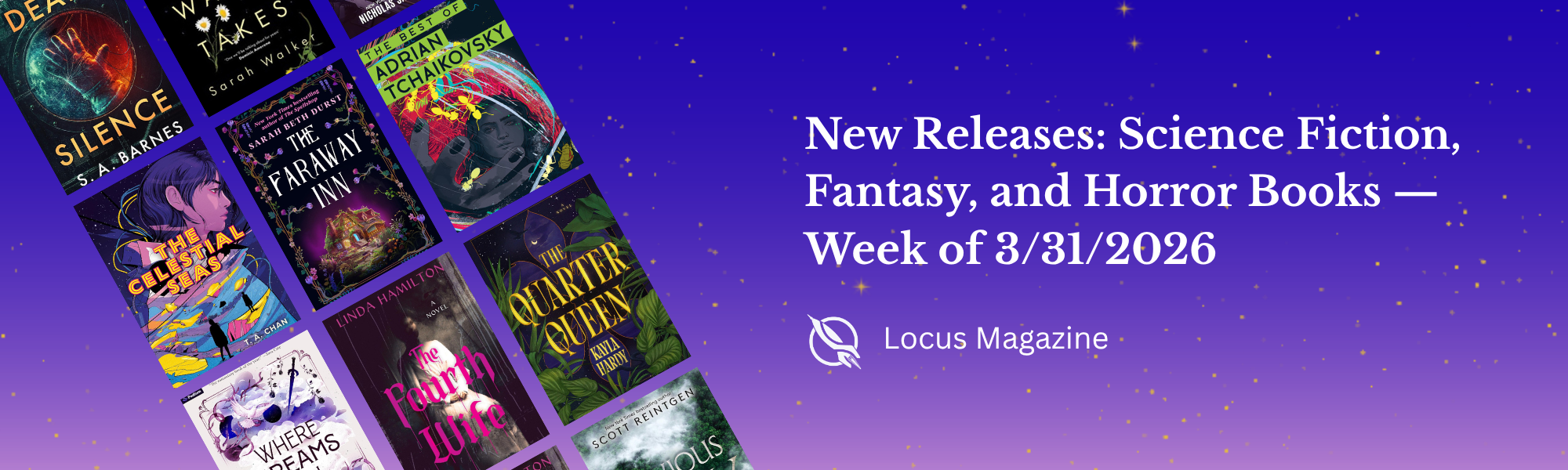 Publication of new fantasy books, romance books this month, new sci-fi authors March 2026 must read new horror books this spring.