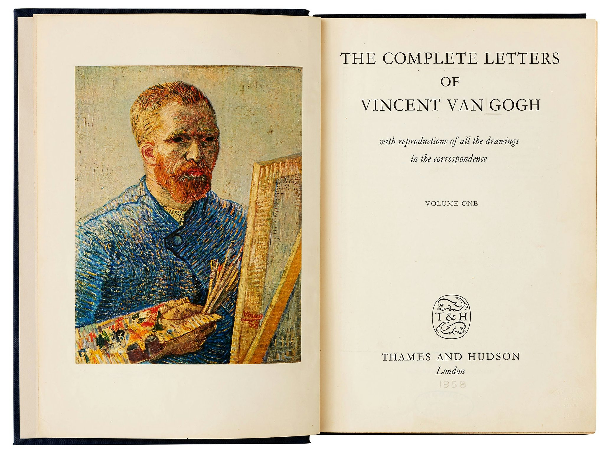 From vol. 1 of The Complete Letters of Vincent Van Gogh, 1958